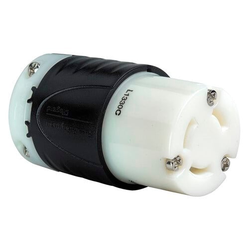 Connector 3wire 30amp 600volt Turnlok