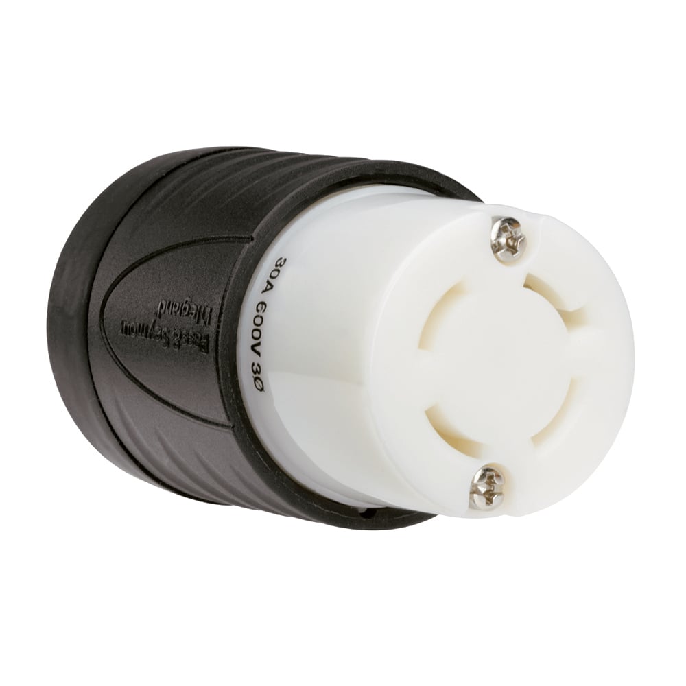 Connector 4wire 30amp 600volt Turnlok