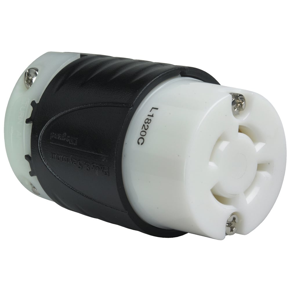 Connector 4wire 20amp 120/208volt Turnlok