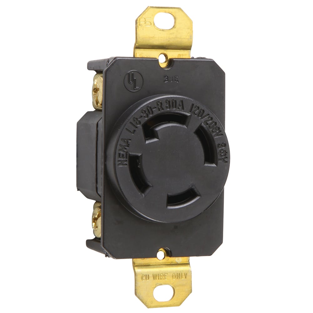 L1830R 30A NEMA L1830 Single Receptacle