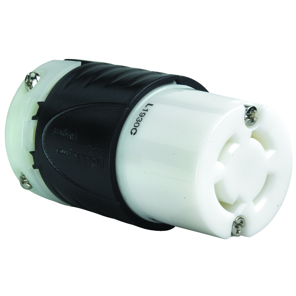 Connector 4wire 30amp 277/480volt Turnlok