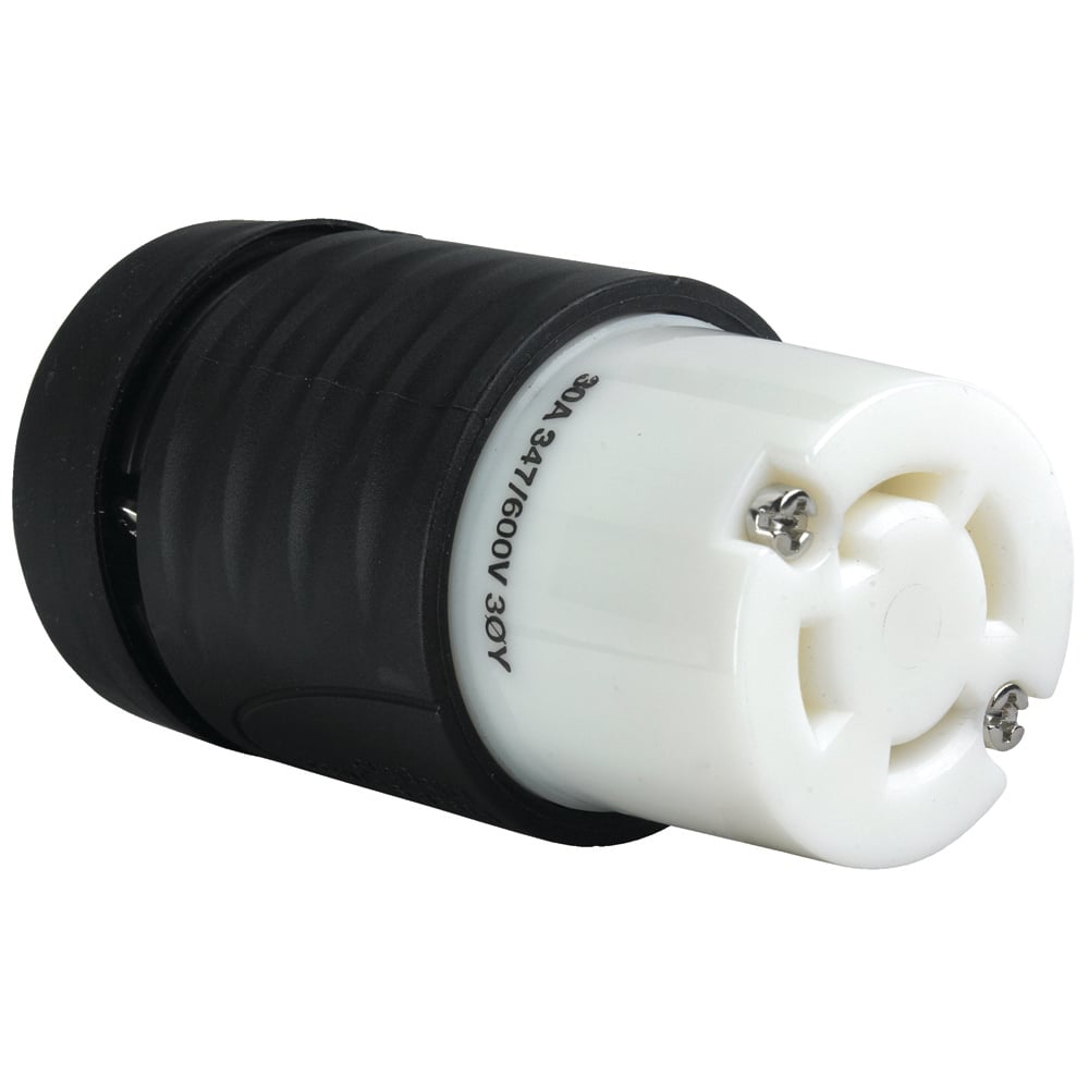Connector 4wire 30amp 347/600volt Turnlok