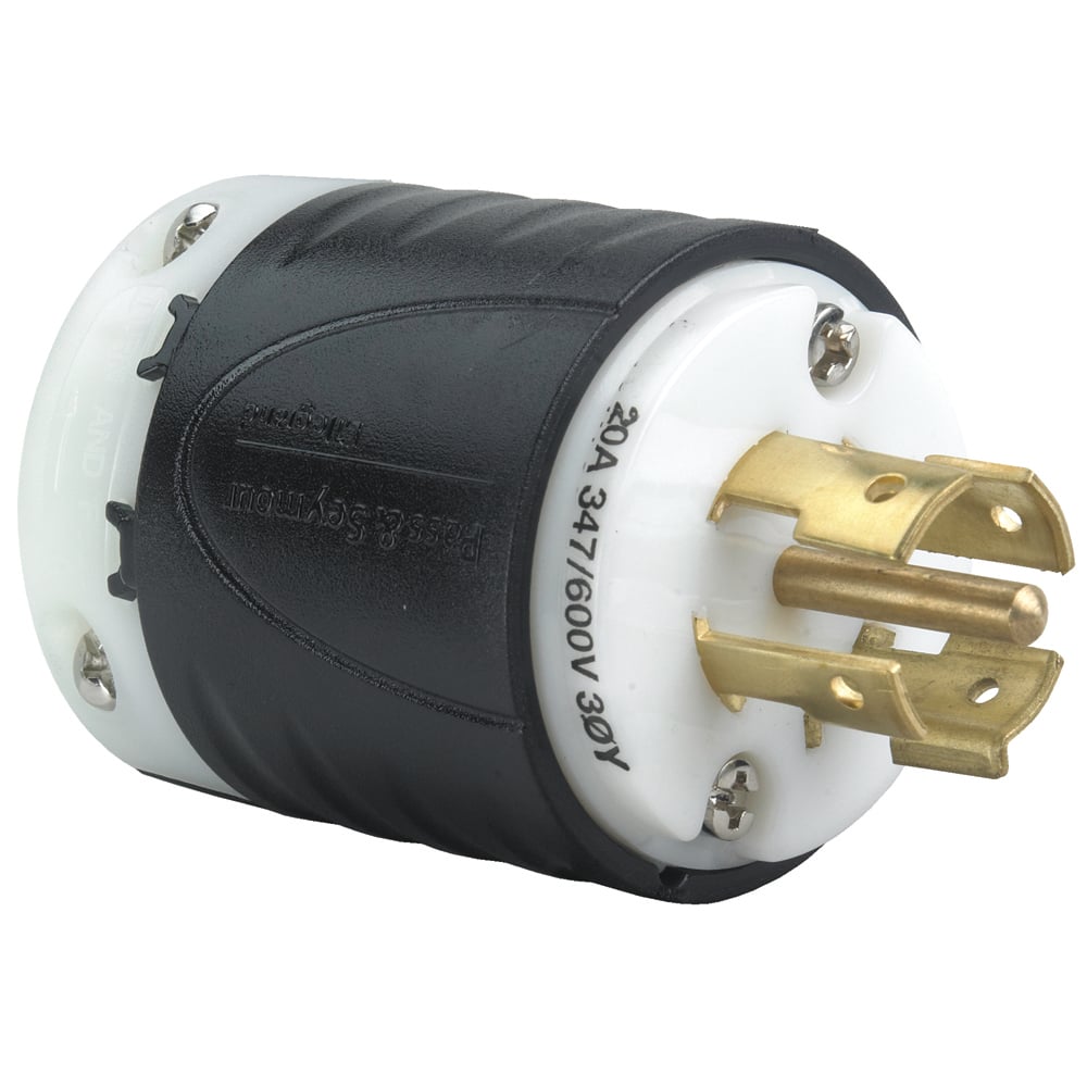 Plug 5wire 20amp 347/600volt Turnlok