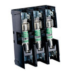 Littelfuse DIN series Class CC fuse blocks have integral DIN rail mounting capabilities that allow secure mounting to 35mm "hat" type DIN rails. New releasable mechanism allows installation and removal of block without removing adjacent components on DIN rail. Electrical panel builders and machine builders no longer need to use mounting adapters, saving assembly time and related costs.