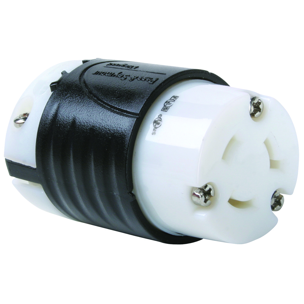 Connector 3wire 20amp 480volt Turnlok