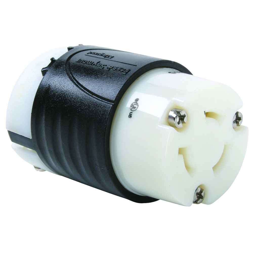 Turnlok Connector IP20 Suitability, 20amp 480V, L8-20R
