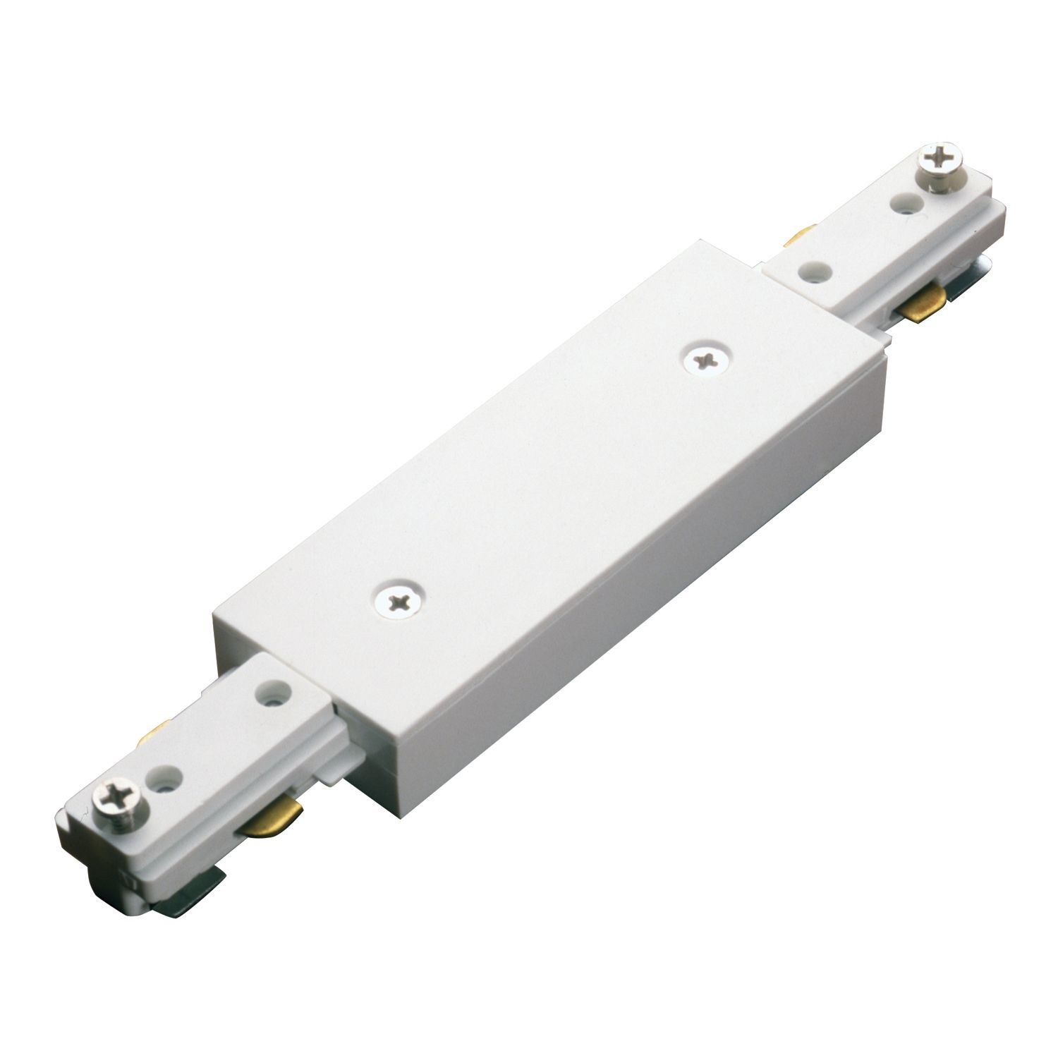 STRAIGHT CONNECTOR, SINGLE CIRCUIT, WHITE