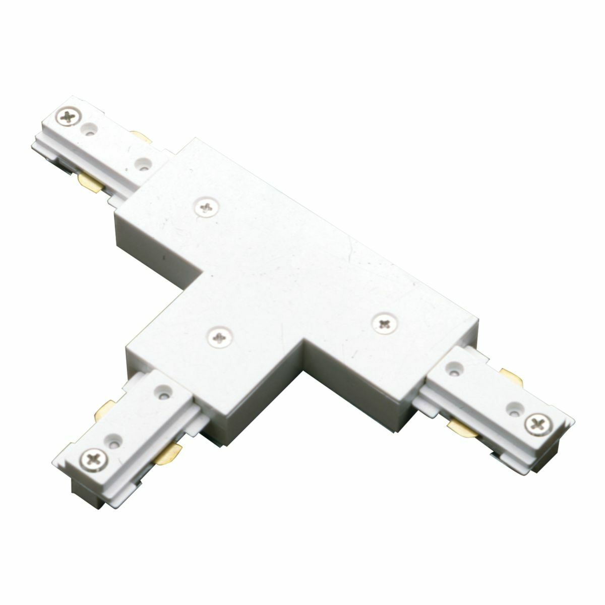T CONNECTOR, SINGLE CIRCUIT, MATTE BLACK