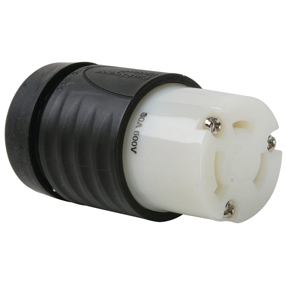 Turnlok Connector, 3wire 30amp 600volt