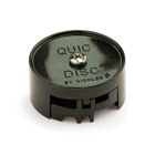 QUIC DISC Connector - for use with #12-2 or #10-2 low-voltage cable only. Quic Disc Connector joins #18-2 SPT-1W fixture leads with #12-2 or #10-2 low-voltage cable. Injection molded polycarbonate with nickel-plated brass contacts to provide maximum corrosion protection and improved conductivity.