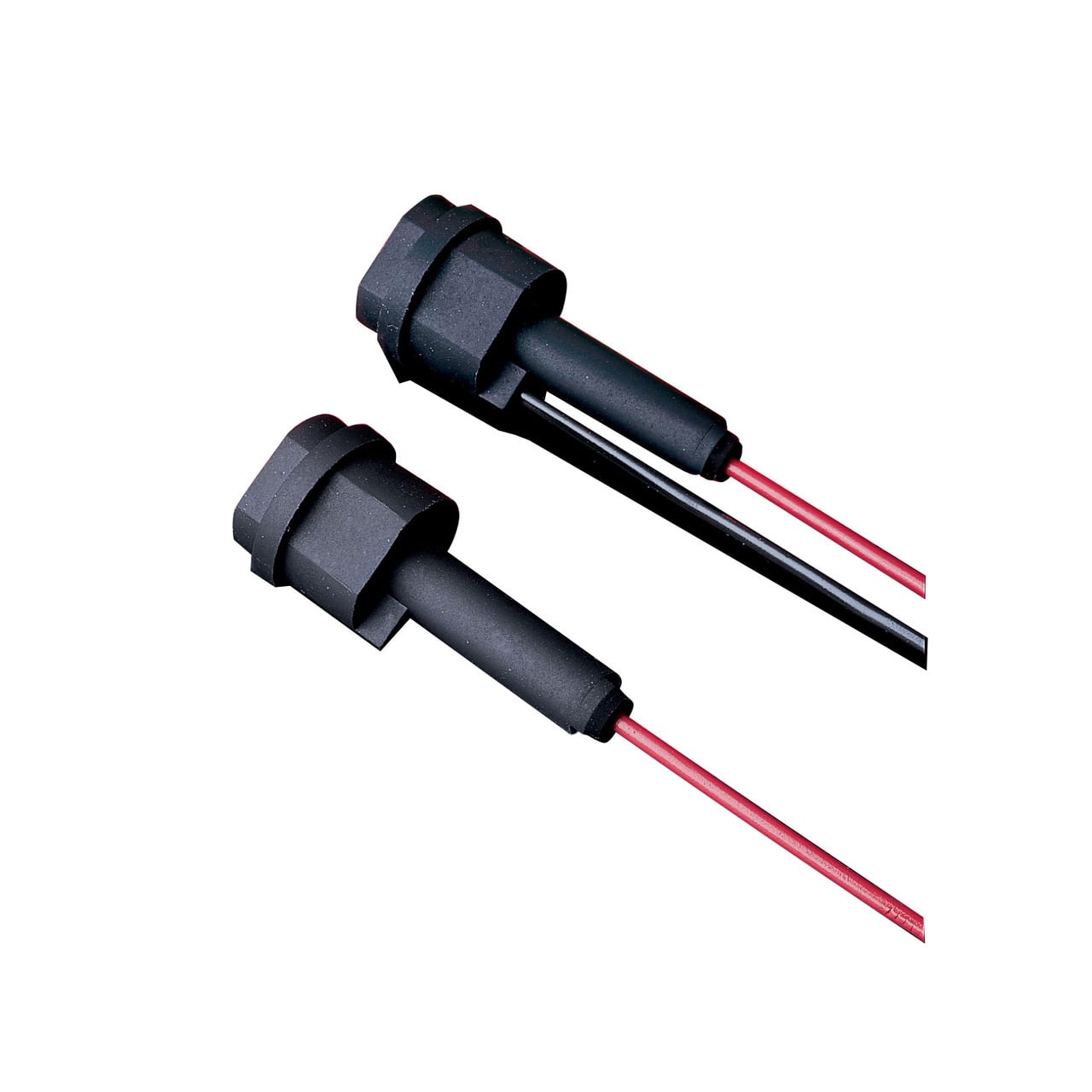 Used as in-line protection for fluorescent fixtures, the Littelfuse LGR and LMF series fuses and LHR holder offer increased safety and reliability to lighting systems. On a 277 volt system, a fault occurring in an un-fused fixture could take out the entire branch circuit affecting up to 100 fixtures. This could cause safety problems as well as shut down operations. By individually fusing fixtures, these problems will be avoided. The added benefits of this is the ability to quickly identify the problem fixture and reduce the repair time. Fuse holders are rated up to 10 amperes at 300 volts and are equipped with 7 18 AWG leads. Order part number LHR 000 for two leads, and part number LHR 001 for one lead and one terminal for insertion of 18 AWG ballast lead.