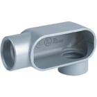 DURALOY 7 SERIES - IRON CONDUIT BODY - LL TYPE - HUB SIZE 3/4 INCH -VOLUME 7.0 CUBIC INCHES
