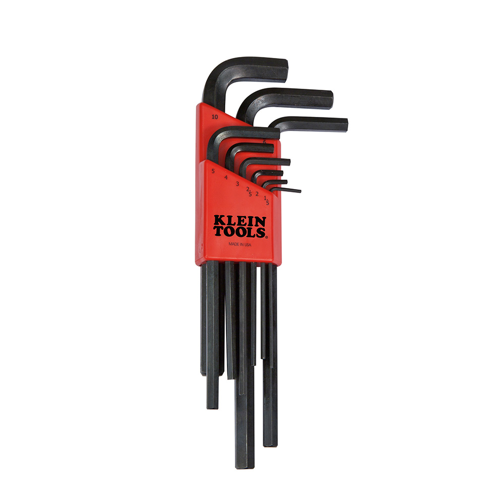 L-Style Hex Key Caddy Set Metric, 9-Piece