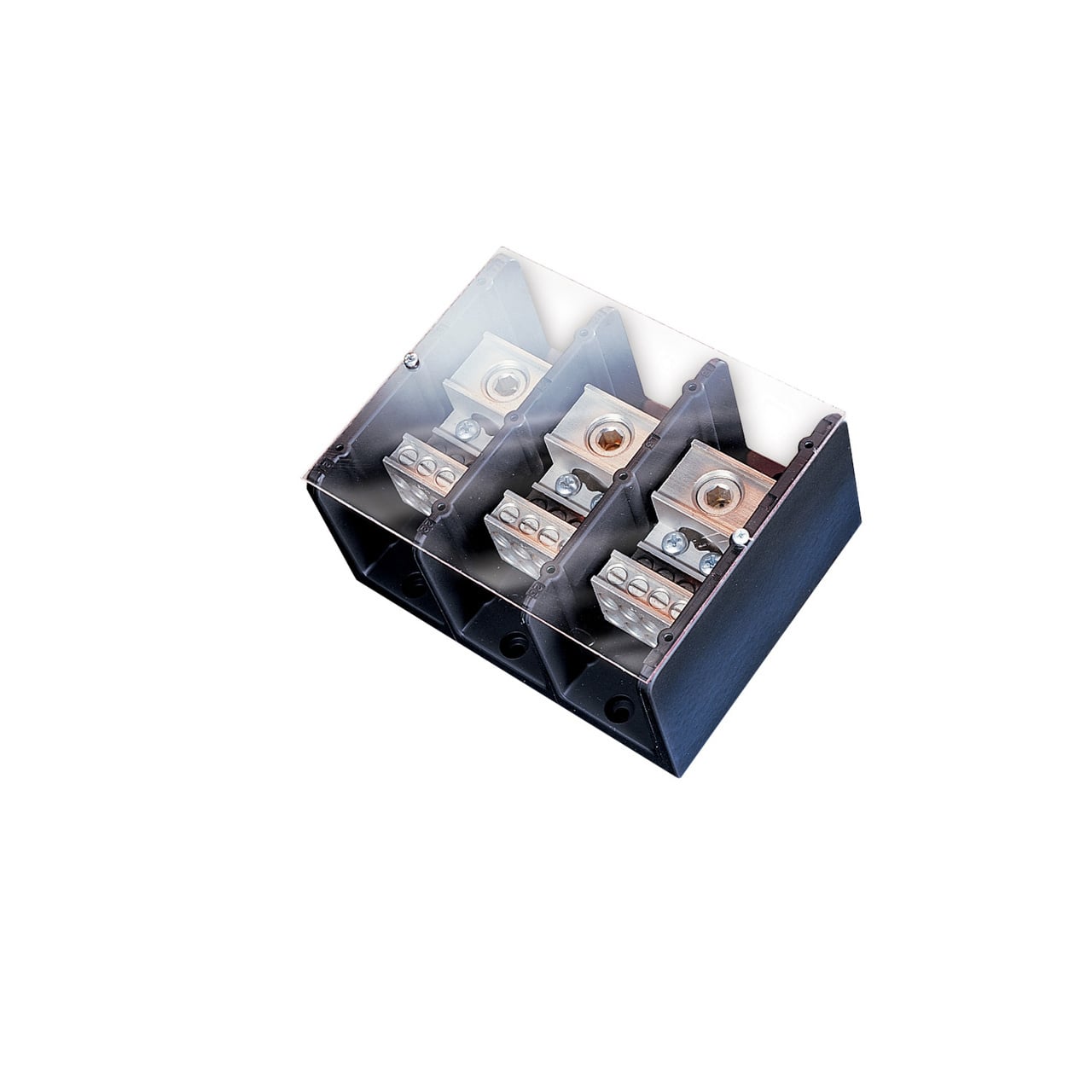 POWR-BLOK covers provide protection against accidental shorting between poles caused by loose wires, tools, or other conductive material. They also protect personnel from accidentally contacting energized connectors. These clear plastic covers are available for most blocks. To order protective covers, match the number of poles for the block to the cover.