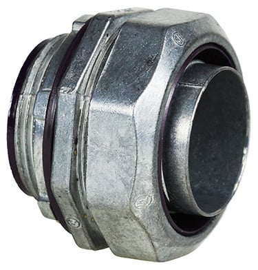 Straight Insulated, 3/4 in. Size, Threaded connection, Die Cast Zinc material