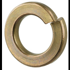 Lock Washer, Silicon Bronze material, fits bolt size 5/16 in., Bronze