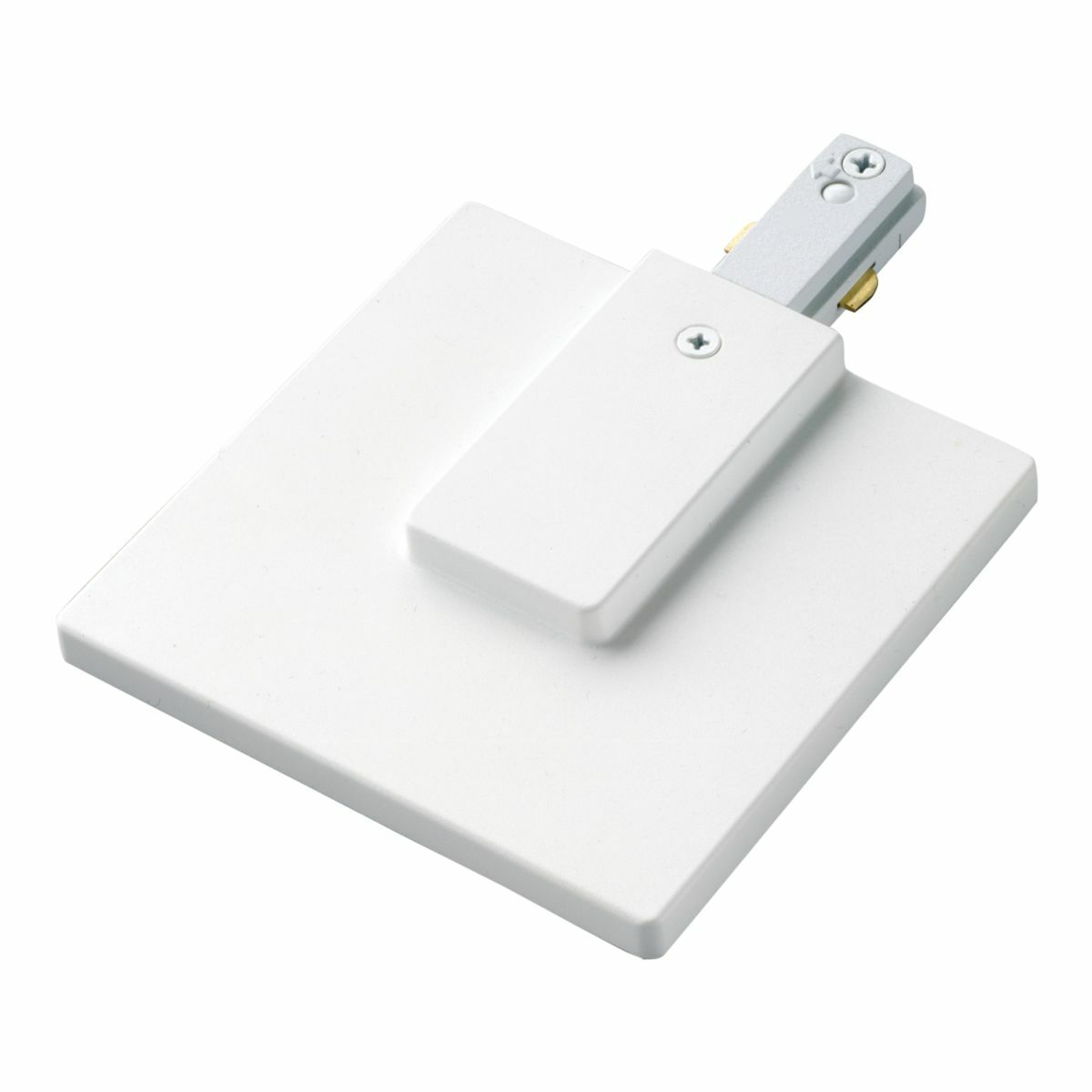LAZER FLOATING CANOPY AND CONNECTOR FEED, WHITE