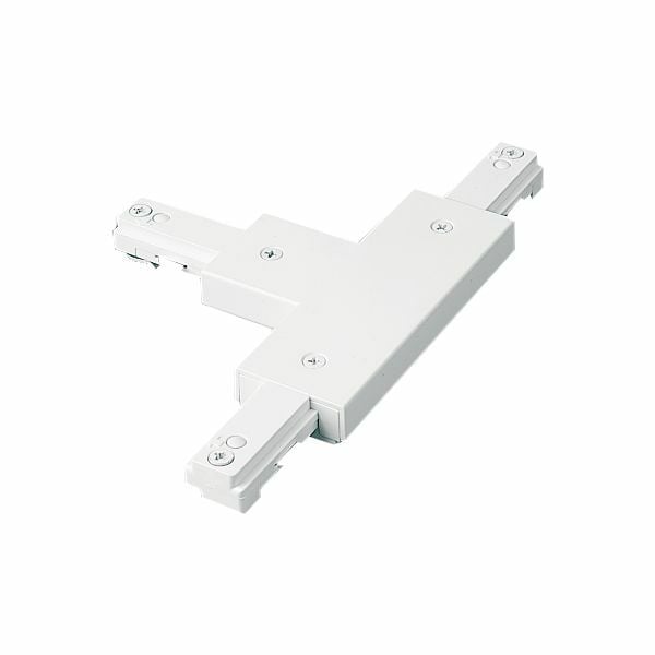 LAZER T CONNECTOR FEED RIGHT, WHITE