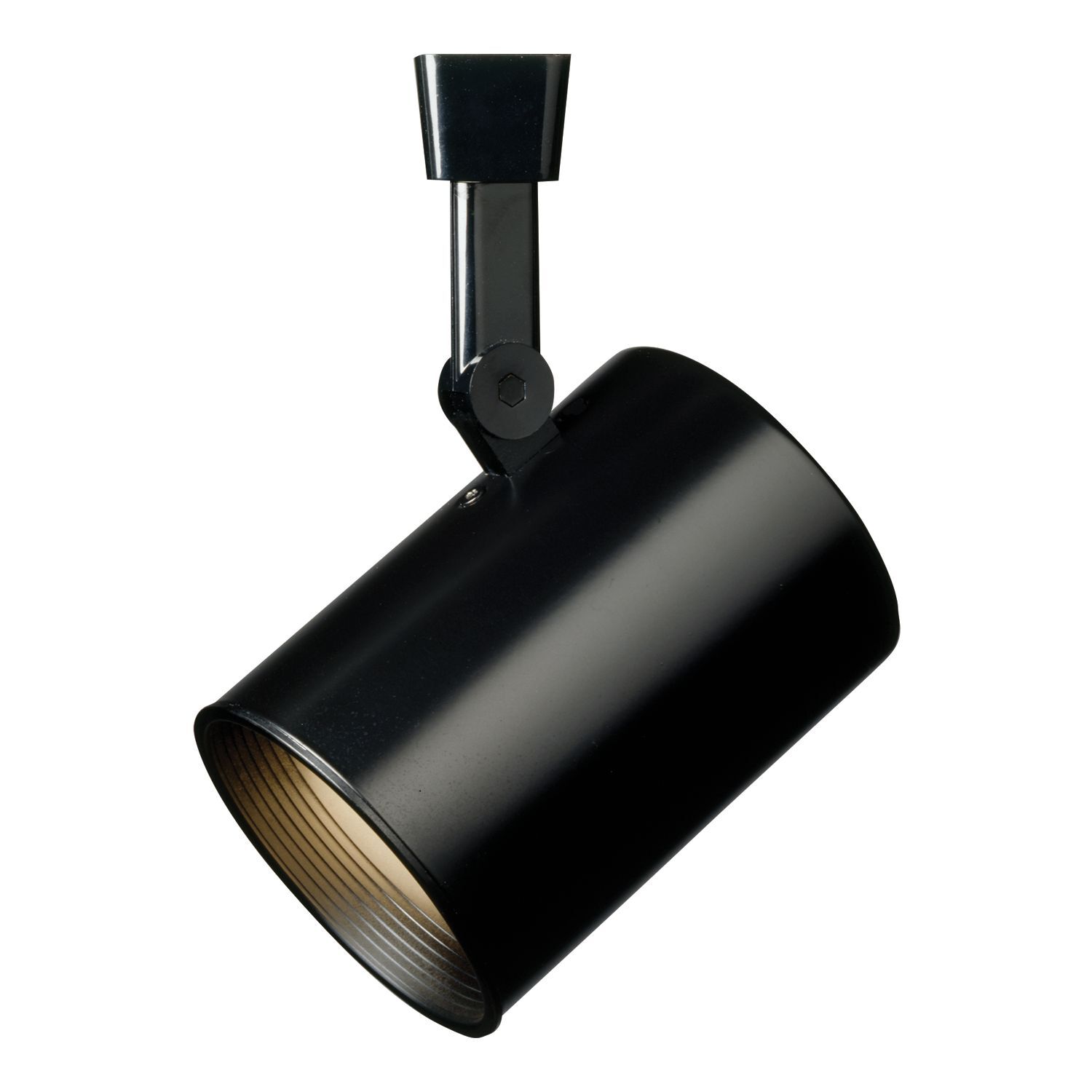 LAZER FLATBACK CYLINDER, BLACK BAFFLE, MATTE BLACK, R20, PAR20, A19