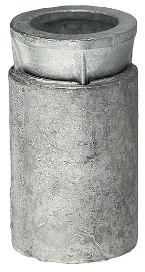 Machine Screw Anchor, 3/8 in. Size, 3/4 in. drill size, Lead material