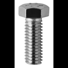Hex Head Tap Bolt, Low Carbon Steel material, Zinc Plated Finish, 2 grade, 2 in. length, 1/2 in. diameter, Full thread, 3/4 in. head size