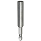 Magnetic Bit Holder, Drive Bit insert type, 3 in. overall length, 1/4 in. drive size