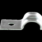 Service Entrance One Hole Strap, Fits #2 Cable, Type SEU, Zinc Plated