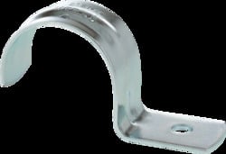 Jiffy Clip, Medium Duty, One Hole strap, Fits 1-1/4" Rigid/IMC Conduit, Zinc Plated