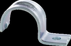 Min-E Clip, One Hole Strap, Fits 1" EMT Conduit,  Zinc Plated