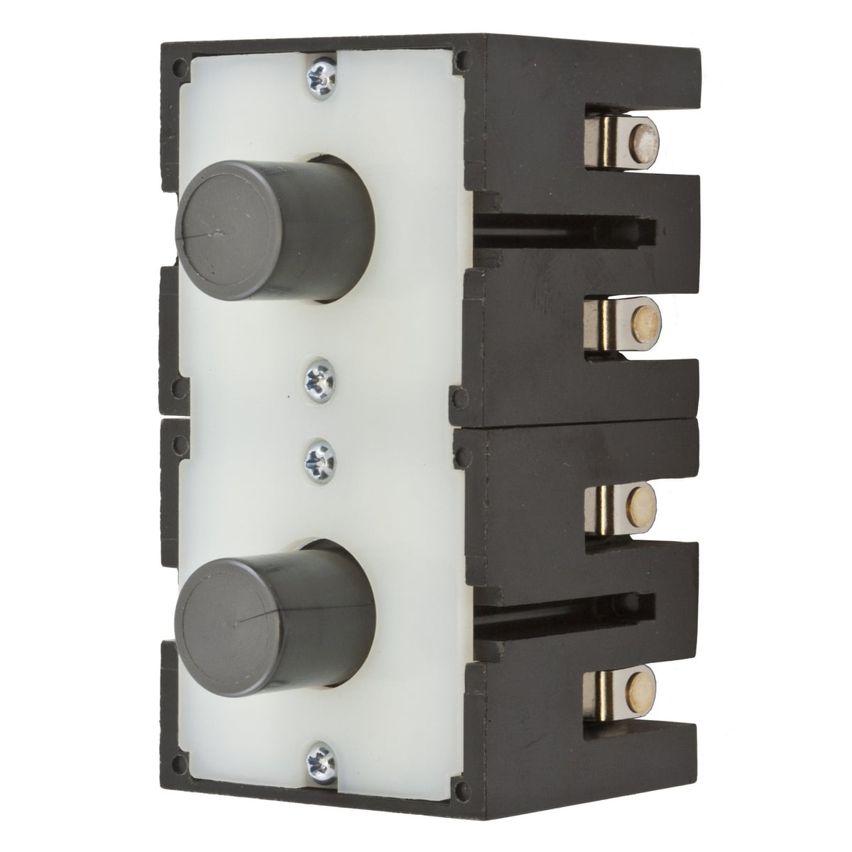 Switches and Lighting Controls, Industrial Grade, Pendant Controls, Push Button Station Accessories, Replacement Buttons, Pilot Duty, 250V AC, Max, Plug In, Black