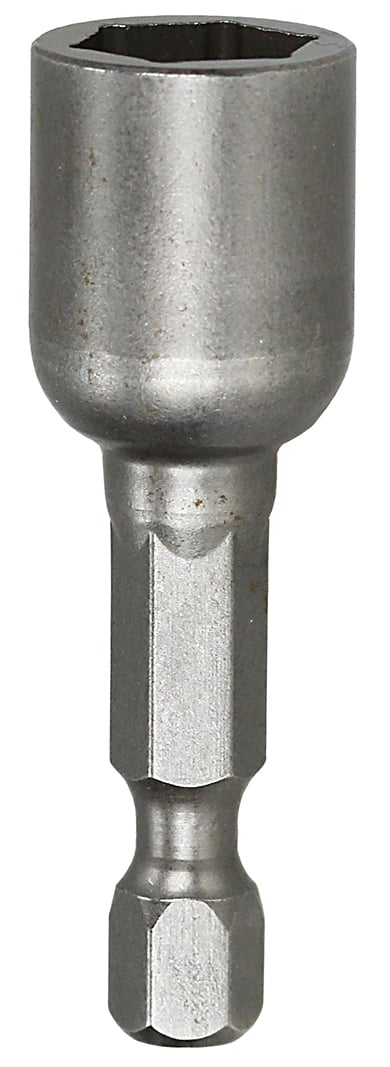 Magnetic Hex Tool, Drive Bit insert type, 1-3/4 in. overall length, 3/8 in. drive size, 1/4 in. screw size