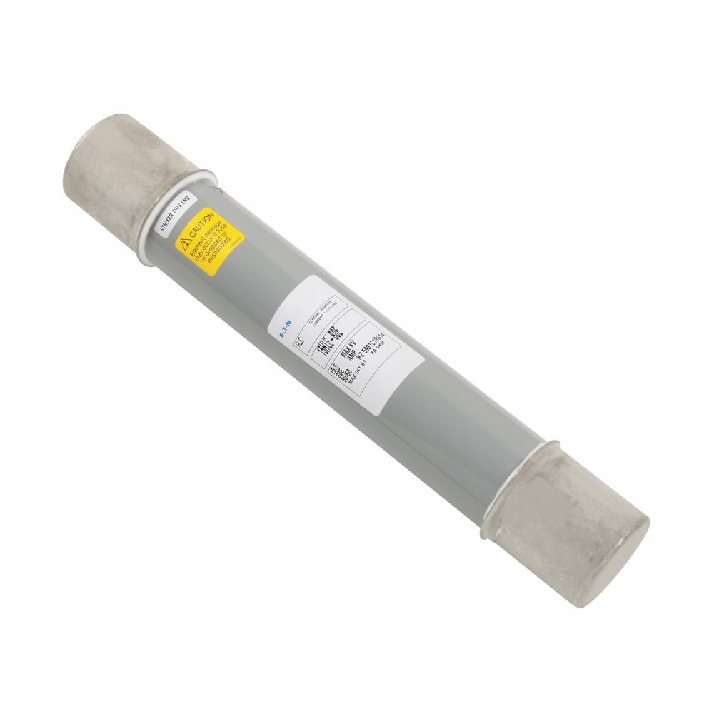 Eaton Bussmann series MV055 E-Rated medium voltage fuse, 5.5 kV, 125A, 50 kAIC, Non Indicating, Current limiting, Ferrule end X ferrule end, Class E, Fiberglass tube, 1