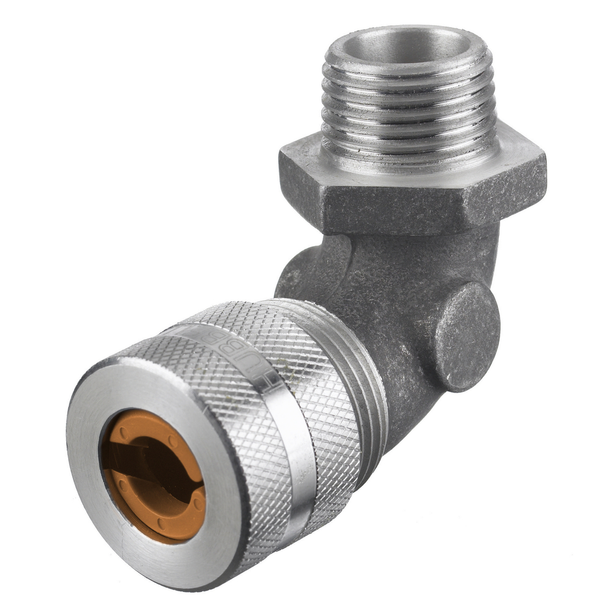 Kellems Wire Management, Cord Connectors, 90 Degree Male .13-.19", 1/2", Aluminum