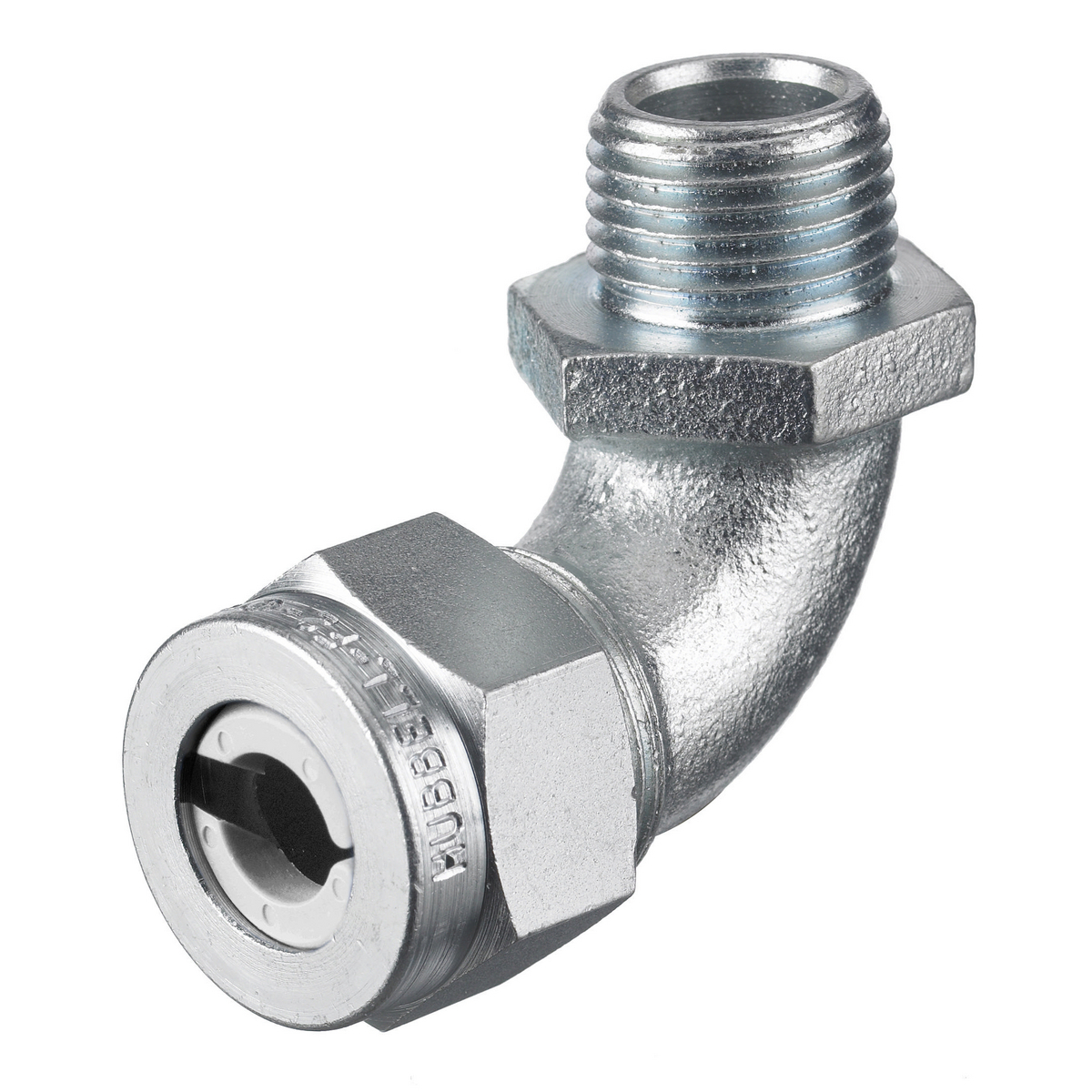 Kellems Cord Connectors, 90 Male .25"-.38", ", Steel