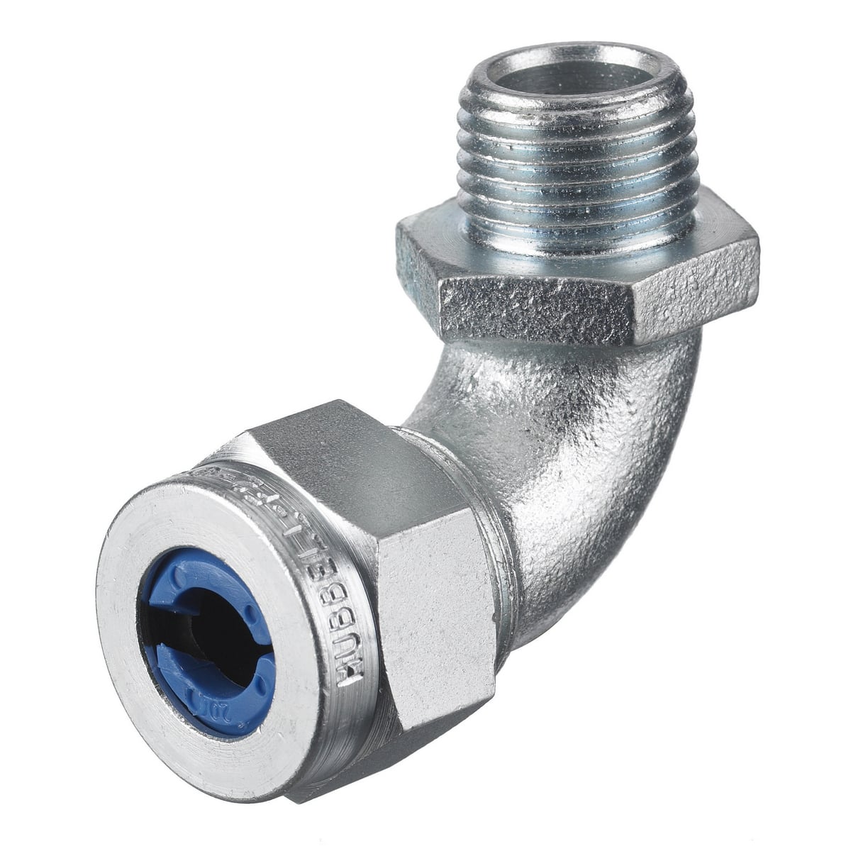 Kellems Cord Connectors, 90 Male .38-.50", ", Steel