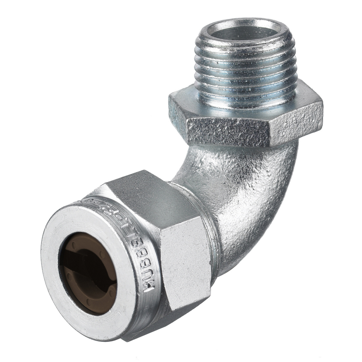 Kellems Cord Connectors, 90 Male .50-.63", ", Steel