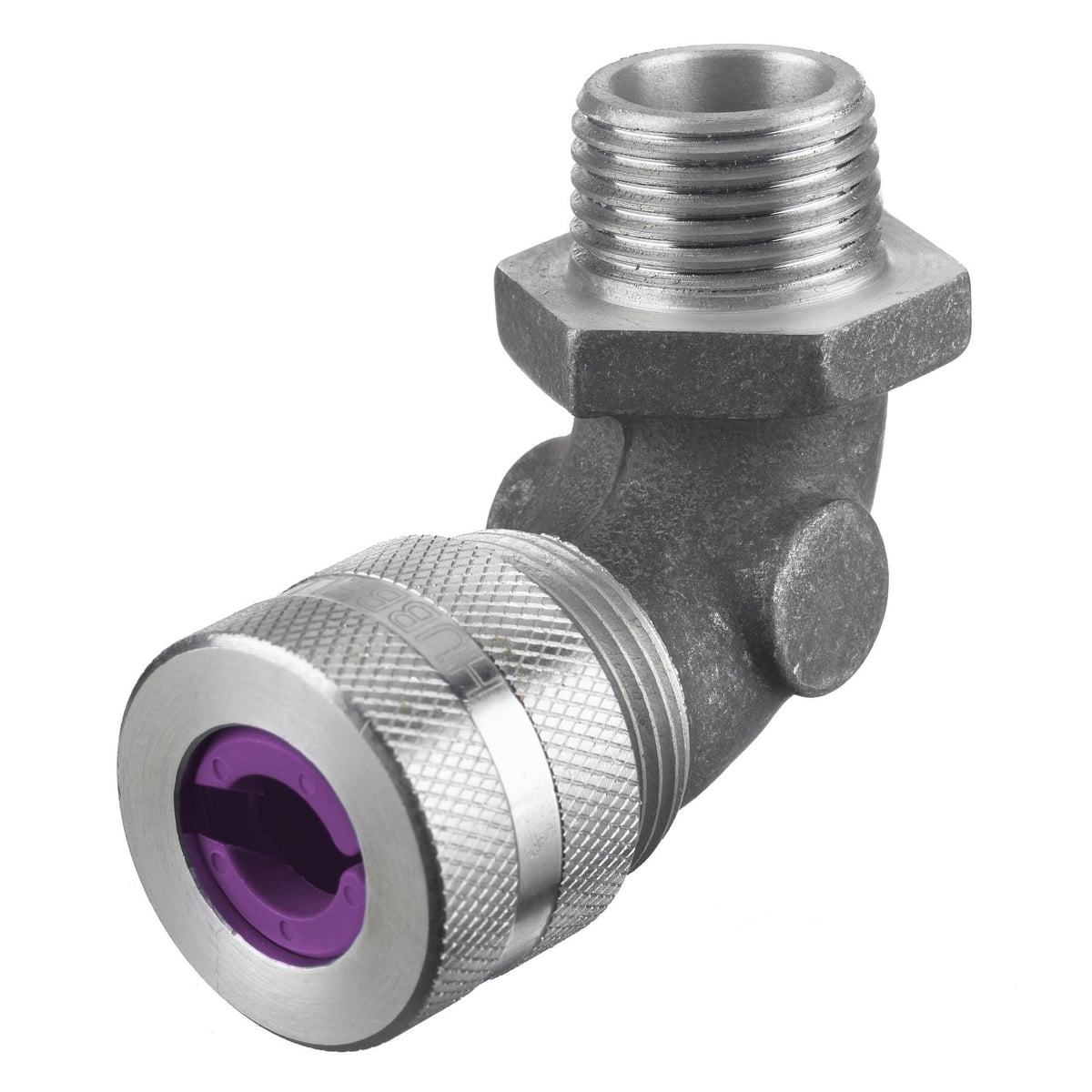 Kellems Wire Management, Cord Connectors, 90 Degree Male .75-.88", 3/4", Aluminum