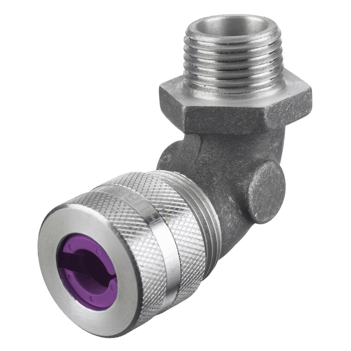 Kellems Wire Management, Cord Connectors, 90 Degree Male .75-.88", 1", Aluminum
