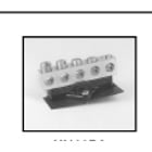 Midwest Electric NI100B2 Lug Assembly, Conductor Range (Main/Primary): 14 - 1/0 AWG Copper-Aluminum, 5 Ports