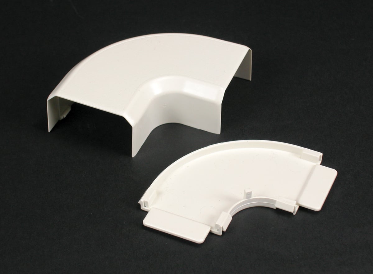 Nm 90 D Flat Elbow NM2000 Ivory
