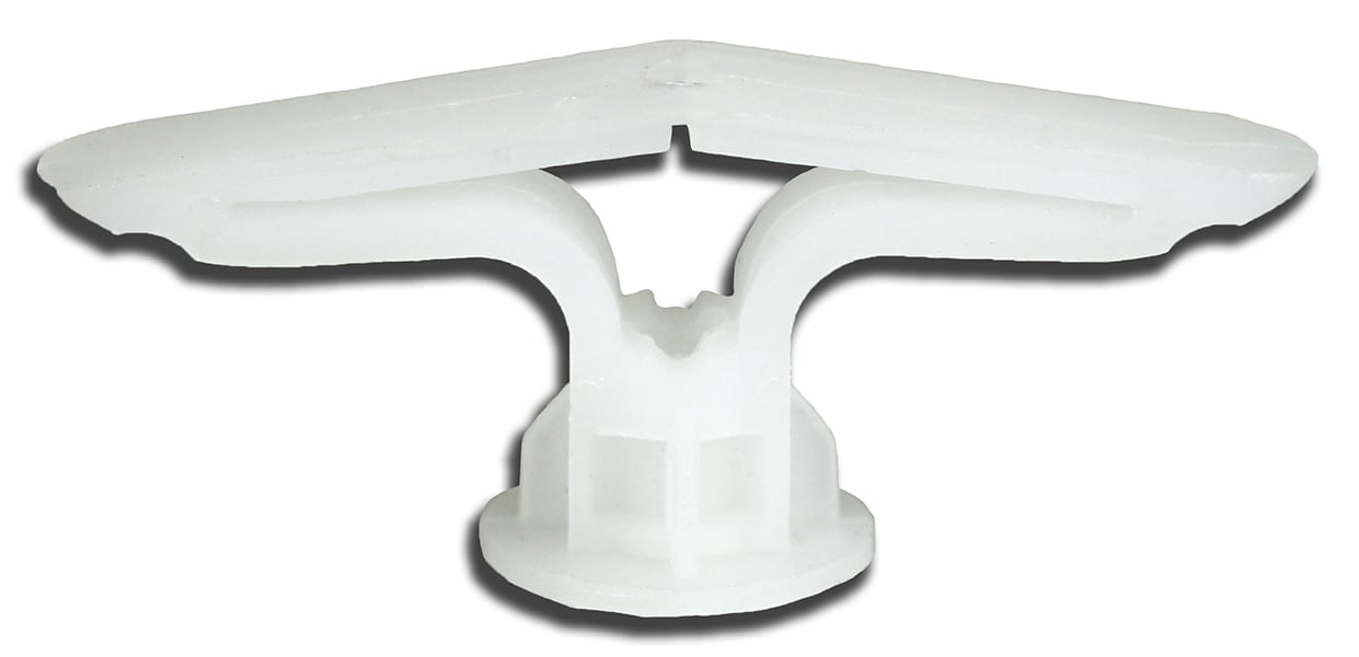 Toggle Anchor, #8 x 1-1/2 IN Size, 1/4 in. drill size, 8 x 1 1/2" screw size, Nylon material, #8 thread size