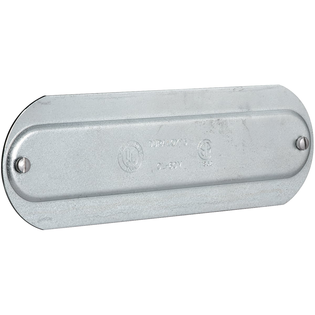 4" Stamp Aluminum O series Conduit Cover