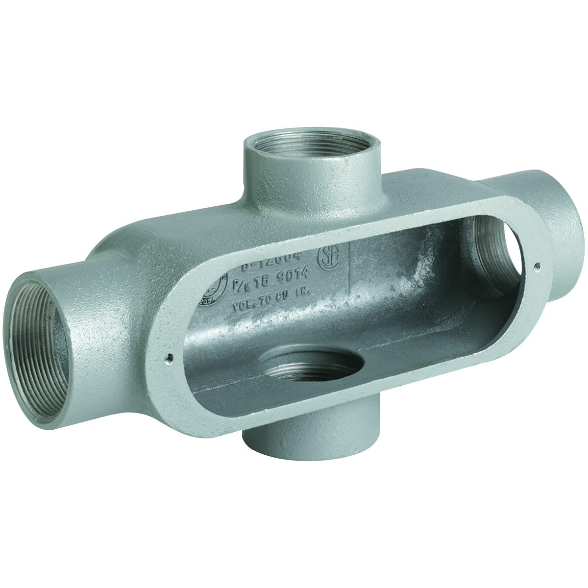 3/4" X Hub, Iron O Series Conduit Body