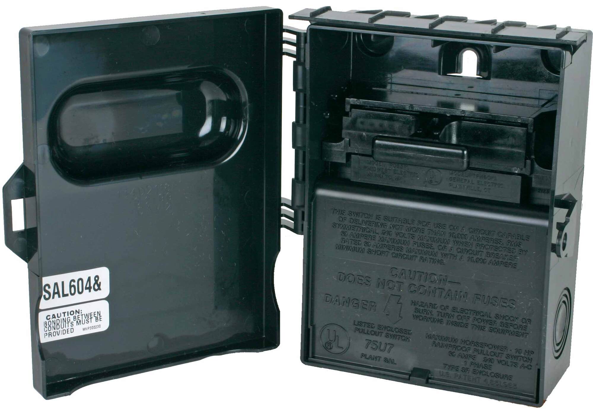 Non-Metallic, Non-fusible disconnect pullers are removable or reinstallable in the OFF position for user safety during equipment maintenance.
