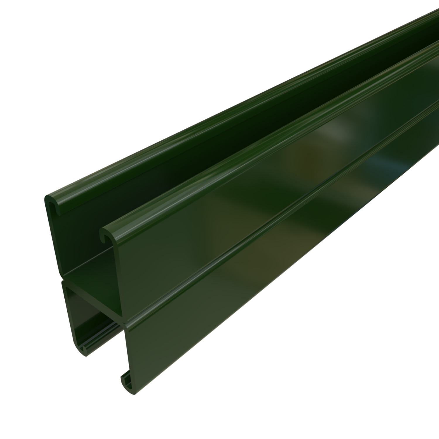 UNISTRUT CHANNEL, 12ga, 1-5/8"x 3-1/4", SOLID, B2B-WELD, GR