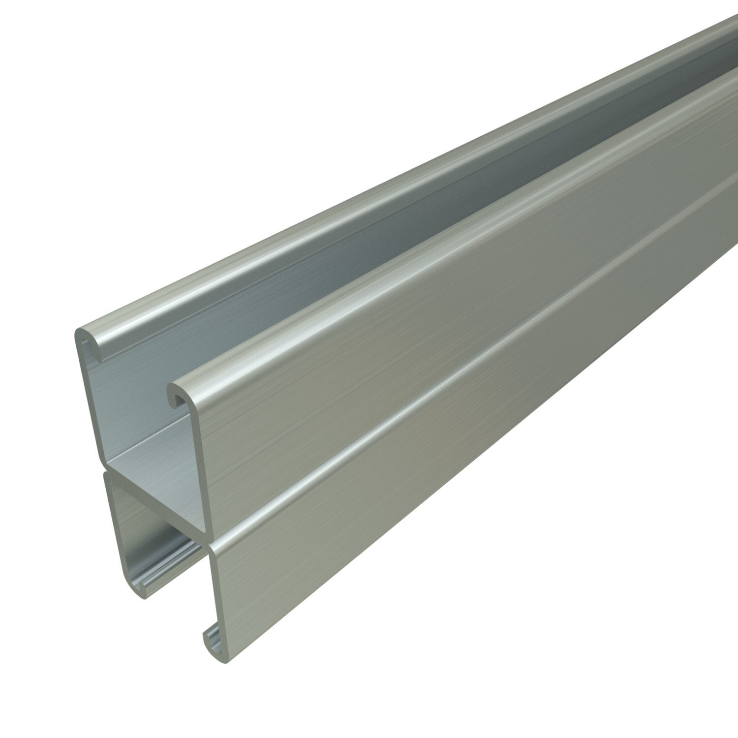 UNISTRUT CHANNEL, 12ga, 1-5/8"x 3-1/4", SOLID, B2B-WELD, HG