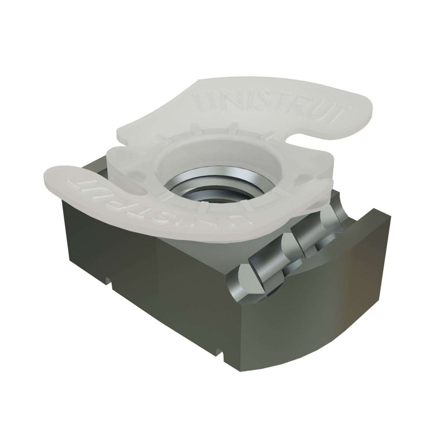 UNISTRUT CHANNEL NUT, 1/4"-20, 1-1/2"x 9/16"x 1-23/64", TOP GRIP, EG