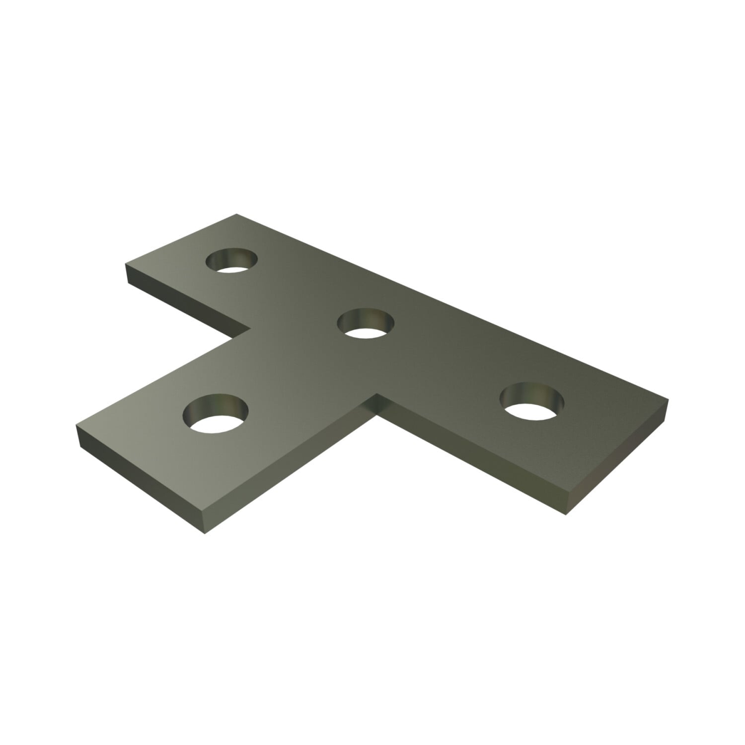 UNISTRUT FITTING, 5-3/8"x 1/4"x 3-1/2", EG