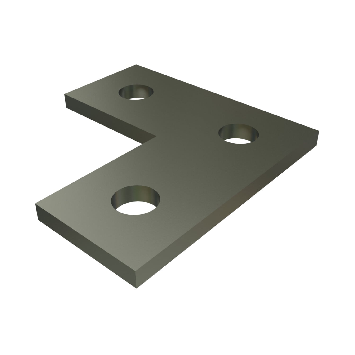 UNISTRUT FITTING, 3-1/2"x 1/4"x 3-1/2", EG