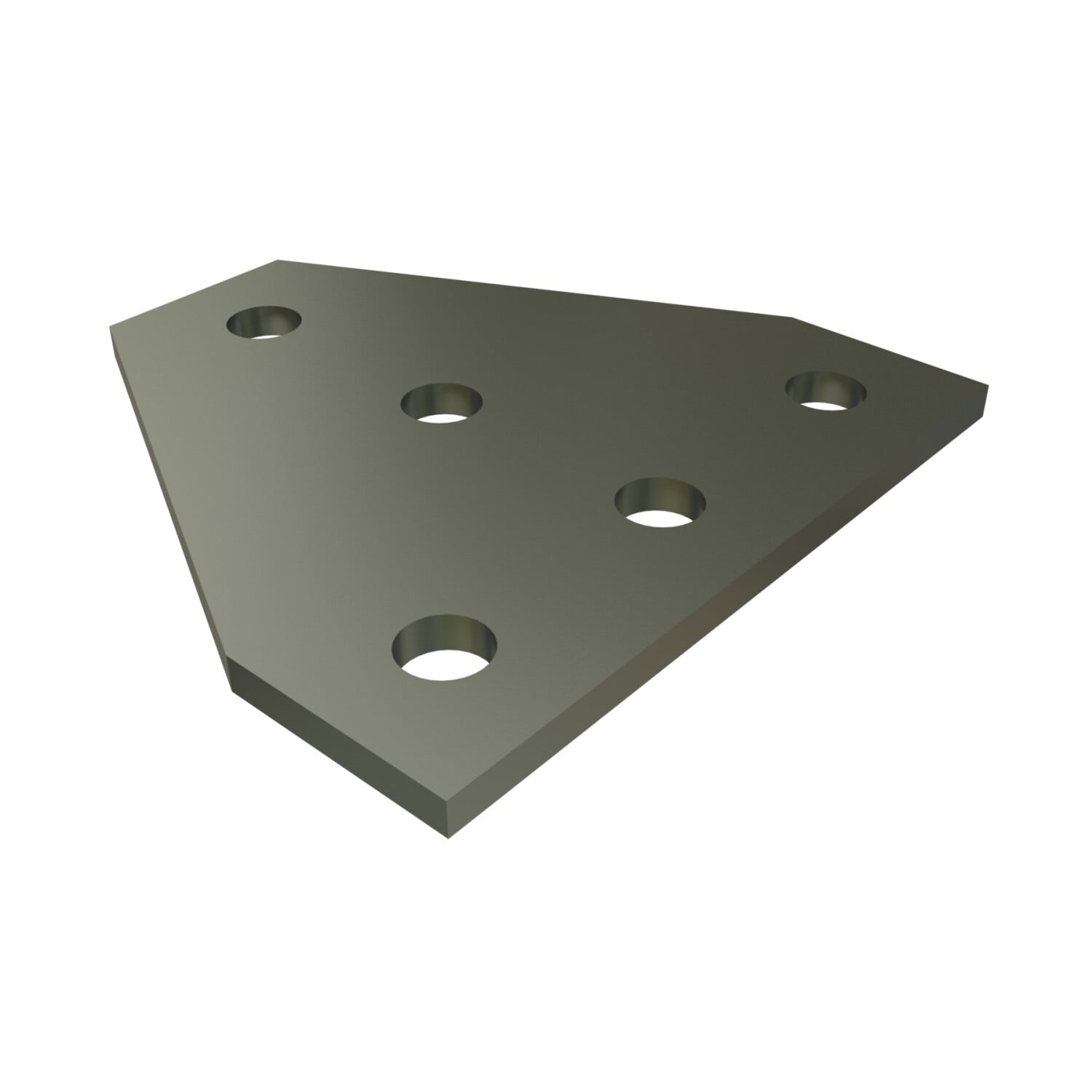 UNISTRUT FITTING, 5-3/8"x 1/4"x 5-3/8", EG